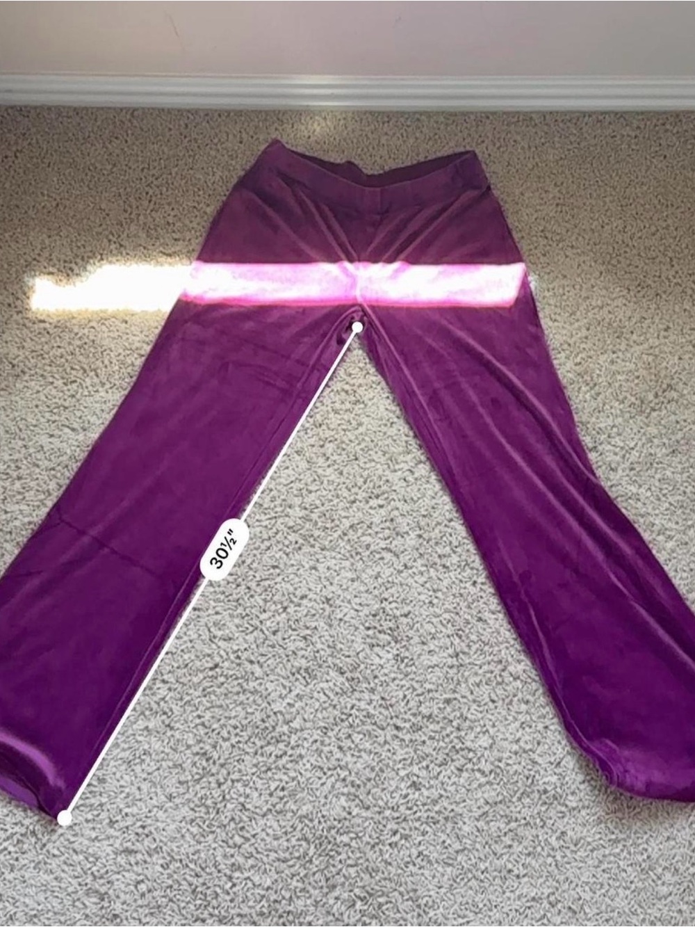 NWT Juicy Couture purple velour tracksuit - Picture 8 of 8